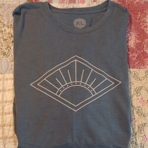 Men's Blue Graphic Tee